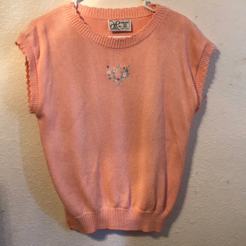 Haband for her sweater tank and light peach
